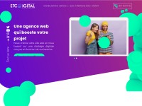 Desktop screenshot for etcdigital.fr