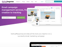 Desktop screenshot for verticalresponse.com