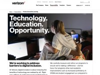Desktop screenshot for verizoninnovativelearning.com