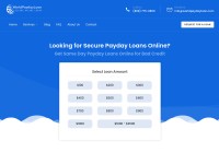 Desktop screenshot for worldpaydayloan.com