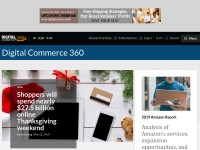 Desktop screenshot for digitalcommerce360.com