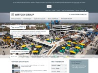 Desktop screenshot for wirtgen-group.com