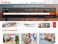Desktop screenshot for weetas.com