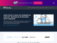 Desktop screenshot for codeship.com
