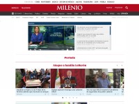 Desktop screenshot for milenio.com
