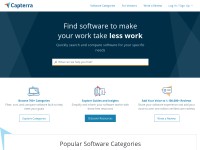Desktop screenshot for capterra.com