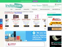 Desktop screenshot for indiadesire.com