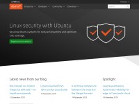 Desktop screenshot for ubuntu.com