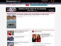 Desktop screenshot for abqjournal.com