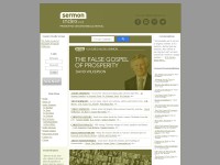 Desktop screenshot for sermonindex.net