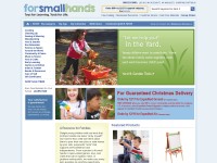 Desktop screenshot for forsmallhands.com