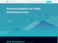 Desktop screenshot for streamlyzer.com