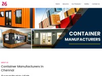 Desktop screenshot for rvscontainers.com