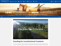 Desktop screenshot for jbs.org