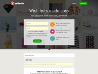 Desktop screenshot for addwish.com