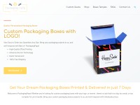 Desktop screenshot for packagingpapa.com