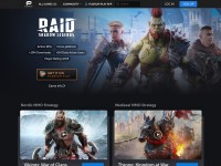 Desktop screenshot for plarium.com