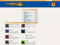 Desktop screenshot for crazymonkeygames.com