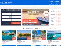 Desktop screenshot for promovacances.com