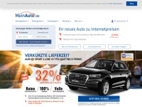 Desktop screenshot for meinauto.de