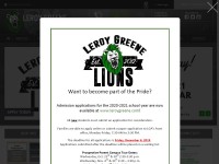 Desktop screenshot for leroygreene.com