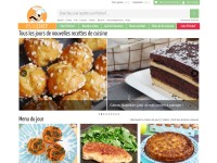 Desktop screenshot for petitchef.com