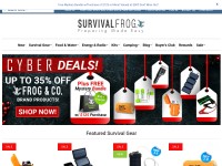Desktop screenshot for survivalfrog.com