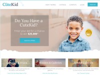 Desktop screenshot for thecutekid.com