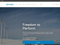 Desktop screenshot for stormgeo.com