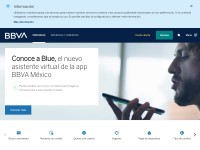 Desktop screenshot for bbva.mx