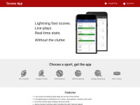 Desktop screenshot for scoresapp.com