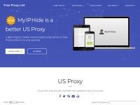 Desktop screenshot for us-proxy.org