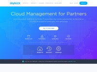Desktop screenshot for skykick.com