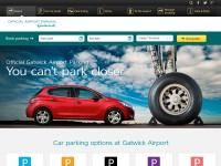 Desktop screenshot for gatwickparking.com