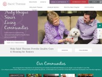 Desktop screenshot for sttheresemn.org
