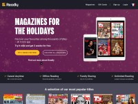 Desktop screenshot for readly.com