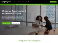 Desktop screenshot for agencybloc.com