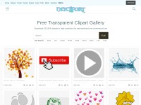 Desktop screenshot for netclipart.com