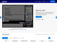 Desktop screenshot for xat.com