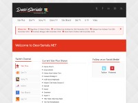 Desktop screenshot for desi-serials.net