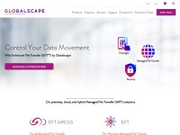Desktop screenshot for globalscape.com