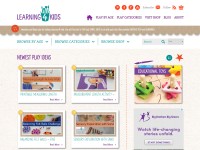 Desktop screenshot for learning4kids.net