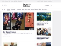 Desktop screenshot for luzernerzeitung.ch