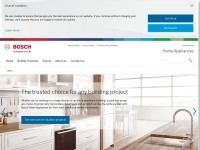 Desktop screenshot for bosch-home.com