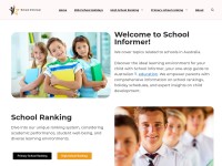 Desktop screenshot for schoolsinformer.com