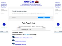 Desktop screenshot for aa1car.com
