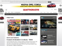 Desktop screenshot for quattroruote.it