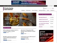 Desktop screenshot for privateequityinternational.com