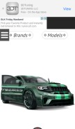 How 3dtuning.com looks like on a mobile device such as an iPhone.
