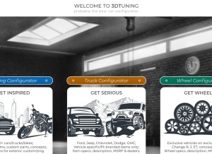 How 3dtuning.com looks like on a tablet such as an iPad.